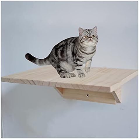 Dhdm zid za mačke penjački okvir mačke Drvo masivno drvo mačke skočne platforme zid DIY namještaj