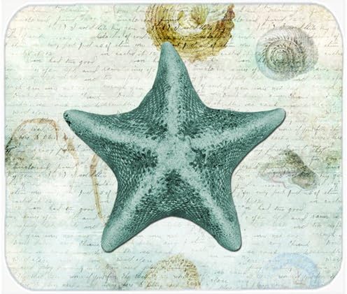 Caroline's by Sasure SB3043MP Asteroidia Sea Star Starfish Teal Mouse Pad, Hot Pad ili Trivet, za kućnu