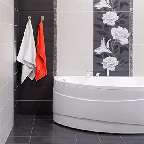 YFQHDD Point Snažni samoljepljivi ručnik od nehrđajućeg čelika polukružna zid za sprečavanje kreativnog kupatila