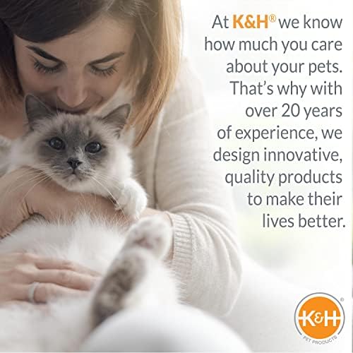 K & amp; H Proizvodi za kućne ljubimce Deluxe Kitty Sill sa podrškom za mačji prozor, mačji prozor smuđ za velike