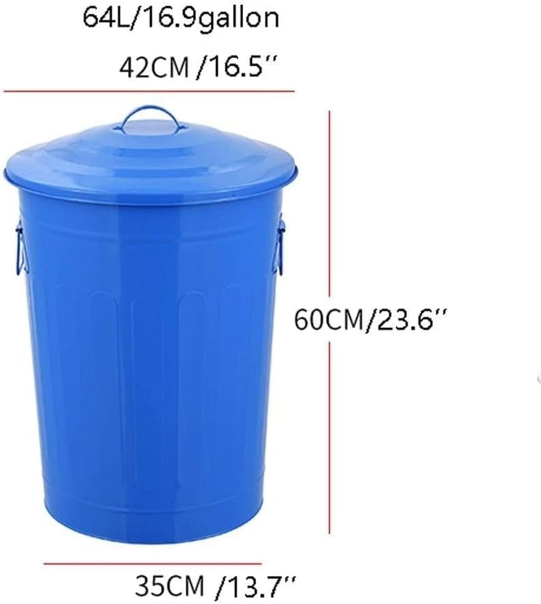 NQOOI Mala smeća može vanjsko / zatvoreno smeće može otpasti kantu s otpadnim kante za smeće na otvorenom