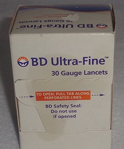 Bd ultra-fine 30 gauge lancet-100 ea