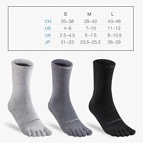 YOUGLE Aonijie Ultra tanke atletske čarape za muškarce i žene Coolmax čarape za trčanje s pet
