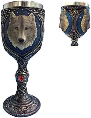 BESPORTBLE Wolf Wine pehar za vino čaša čaša od nehrđajućeg čelika vino pehar Game Of Thrones kolekcije potrepštine