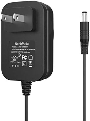 NorthPada napajanje 12V 2a Adapter kabl za Crosley Radio CR49 CR249 CR32CD CR6233A CR7002A Crosley