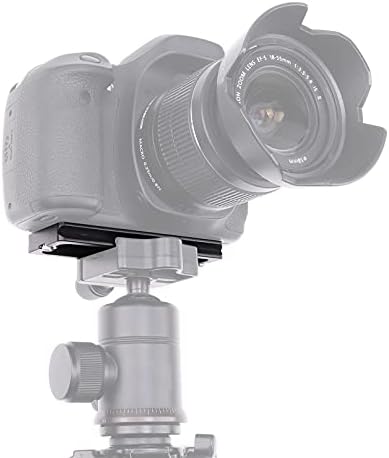 FOTGA PU100 Aluminij Brzo oslobađanje ploča za kameru sa 1/4 vijkom za kameru Stropad Hell Head, kompatibilan