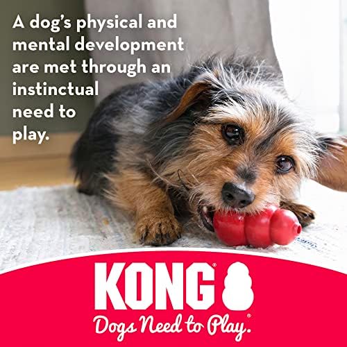 KONG-Puppy Binkie - meka guma za izbijanje zuba, igračka za izdavanje pasa
