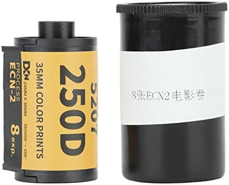 Film u boji kamere, Film u boji kamere od 35 mm, 200-250 sitnih zrna široke ekspozicije širine