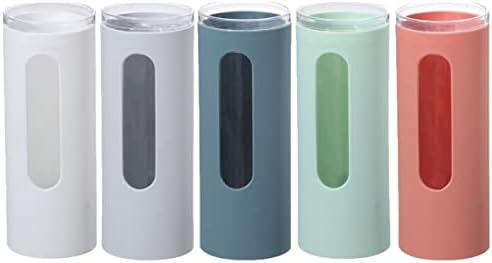 PLUT 5kom zidni dozator za papirne čaše, izdržljivi plastični držač za čaše prijenosni dispenzer