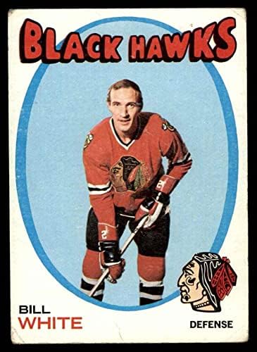 1971. O-pee-chee 11 Bill White Chicago Blackhawks VG Blackhawks
