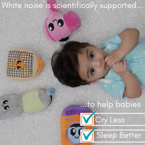 Soothie zvukovi: Baby Soother White Machine | Ventilator sa umirujućim kutijom, Finley ventilator