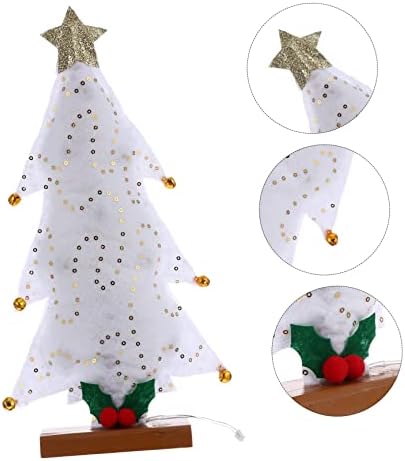 Toyvian 1pc Božićno stablo Kamin ukrasi Adornos para Decre Decor Festive Prop Holiday Center Free Rent
