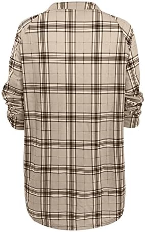 Khaki casual haljine za žene s dugim rukavima Vneck grafička mini mala opuštena fit košulja