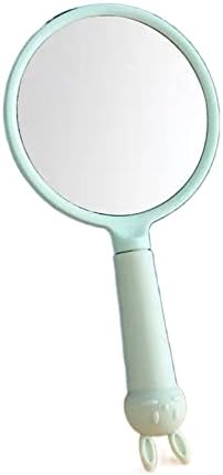 Amayyahzj Vanity ogledalo Retro ručka kozmetičko ogledalo Ručno ljepota Ogledalo Prijenosni prijenosni alat ručno
