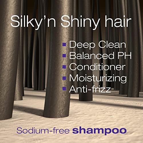 NK Professional Care šampon za ekstenzivno održavanje za tretmane kose keratinom . NK šampon bez natrijuma,