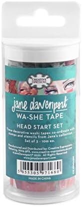 Kreativni izrazi Jane Davenport WA-She The Tape Set 3 Rolls