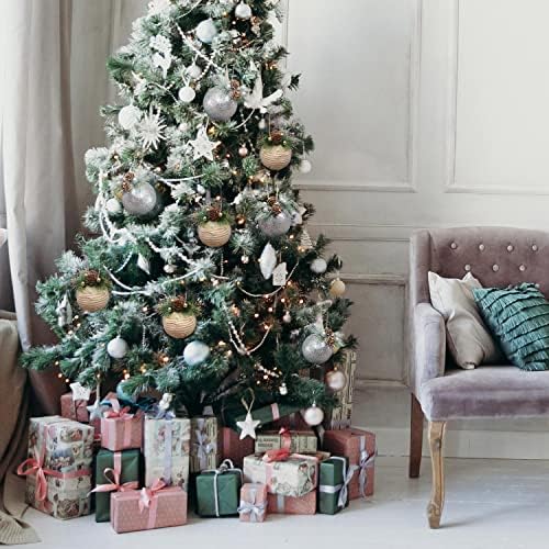 Božićni ukrasi zatvoreni božićno drvo viseća Lopta ukrasi Set, Božić Holiday Party seoska kuća Kućni dekor