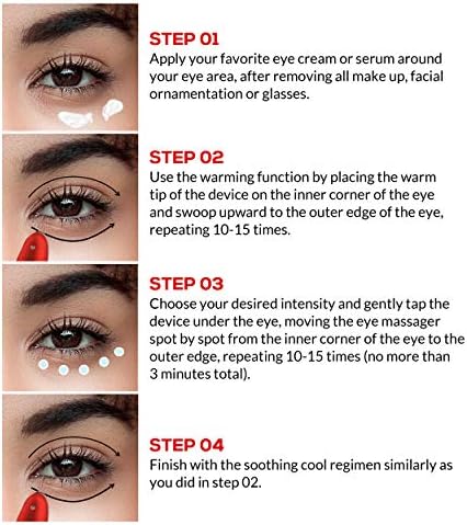 Cui Liu Eye Massager - Masažer očiju - Torba za oči / Tamni krug / Pravljivost / uklanjanje bora - Poboljšajte