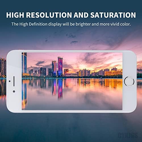 za zamjenu ekrana iPhonea 6S bijeli 4,7 inča sa početnim dugmetom, 3D dodirni digitalizator LCD ekran