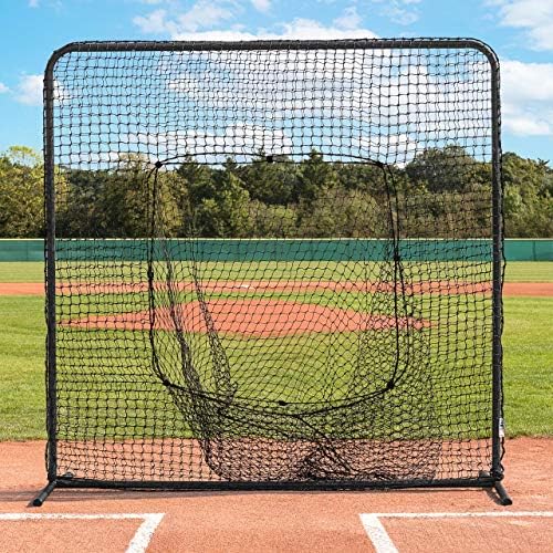 Tvrđava bejzbol čarapa Net zaslon - 7ft x 7ft pro kvalitetne mreže za trening bejzbola