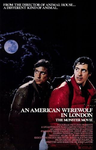 Američki film sa posterom vukodlak u Londonu 11x17 David Naughton Griffin Dunne Jenny Agutter MasterPoster Print,
