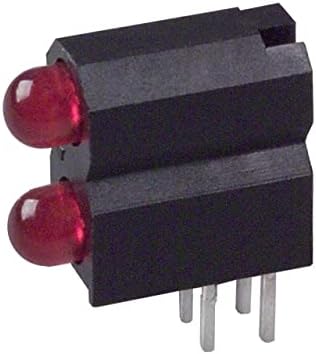 Dialight LED indikator ploče LED indikator ploče 2 visoko Crvena difuzna, zatamnjena 1.7 V