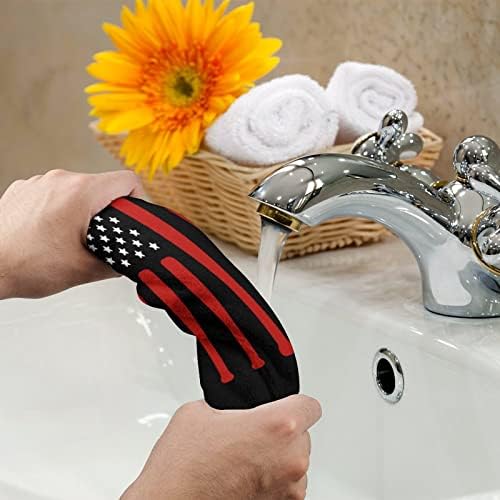 USA zastava za bejzbol tal Microfiber ručni ručnici super upijajući ručnik brzo suho
