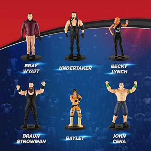 WWE Superstar Pencil Toppers, Set 12 – WWE Superstars za pisanje, dekor za zabave, Toppers pokloni