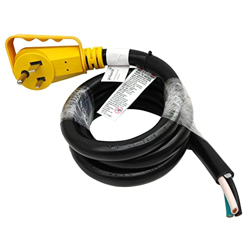 Parkworld Nema 6-50 muški osvijetljeni utikač s kablom za napajanje sa STW 6AWG kablom
