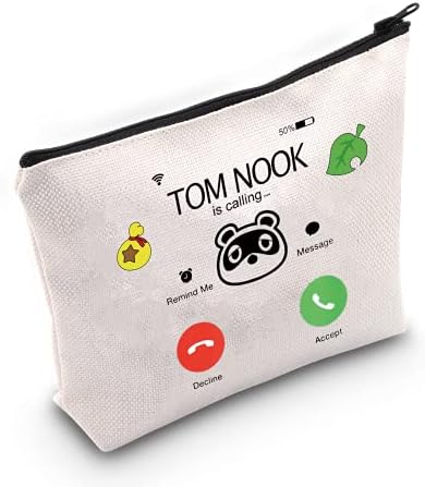 Levlo Animal Raccoon Game Kozmetička make up torbe Video igra Lover Poklon Tom Nook je pozivanje šminke torbice