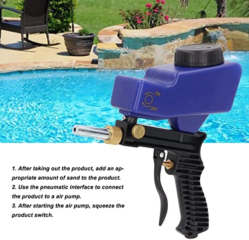 70-150psi Sandblaster Pištolj za pjeskarenje Set alata za prskanje za čišćenje prskanjem