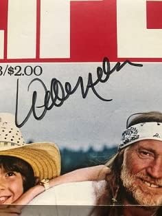 Uramljen autogram časopisa Willie Nelson sa potvrdom o autentičnosti