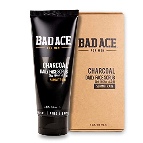 BAD ACE svakodnevno muško pranje lica s pilingima | korejska Njega kože, Muška Njega lica na ugalj