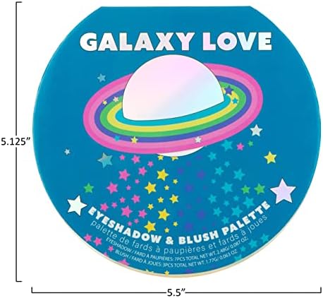 Izrazi Galaxy Love Glisten & amp; Glitter Makeup Palette 10 boja paleta sjenila & rumenilo Makeup Novelty