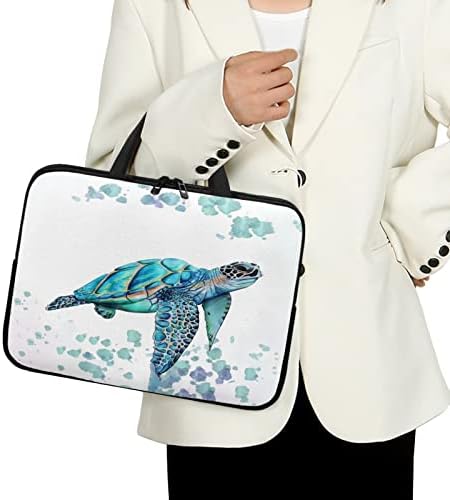 Dreaweet Ženska torba za laptop, morska kornjača Ispis Torba za laptop ručka računala Zaštitna