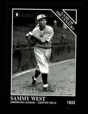 1993 Conlon 679 1933 All-Star Game Sammy West St. Louis Browns Nm / Mt Browns