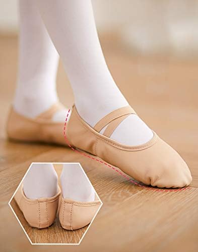 MDNMD Girls Dance baletske cipele papučica za plesnu gimnastičku praksu