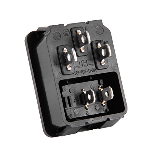 Aexit 2pcs ul Električna oprema navedena AC 250V 10A IEC320 C14 muški kabl za napajanje Ulazna utičnica