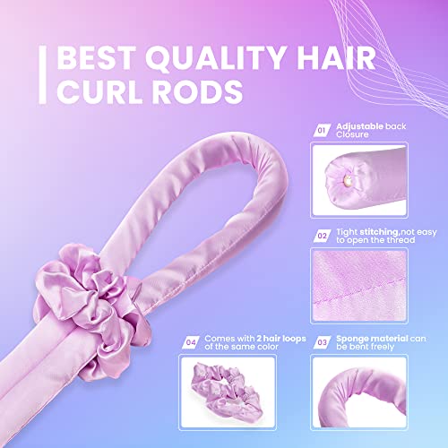 Heatless hair Curler Rod traka za glavu – bez topline svilene uvijače za kosu za spavanje u traci za glavu