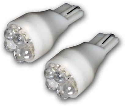 TuningPros LEDPL-T15-W5 Parking Light LED svjetlosne žarulje T15 Wedge, 5 LED bijela 2-kom set