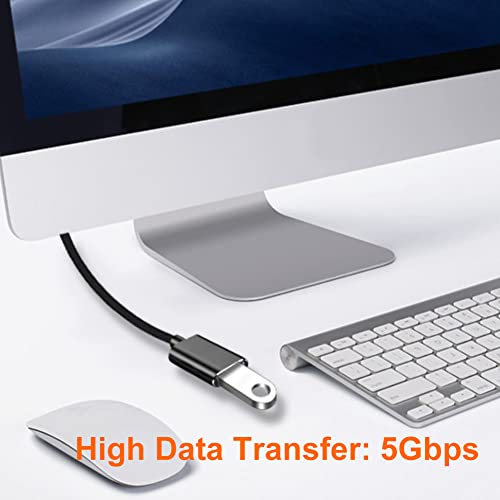 USB produžni kabel 6 stopa 5-pakovanje, USB 3.0 produženi kabel za produžni kabel za USB fleš pogon,