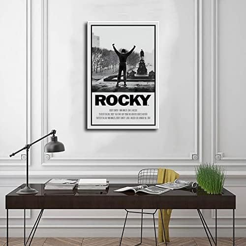 Rocky 1 motivacioni Vintage bend triler Love Scifi filmski Poster platno Prints Wall Art spavaća