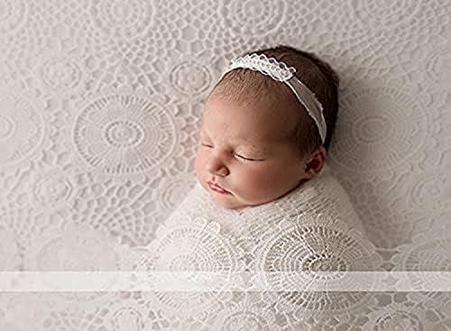Honra baby Photography rekvizite čipkasto ćebe za novorođene slojeve fotografisanja Photo Posing Backdrop