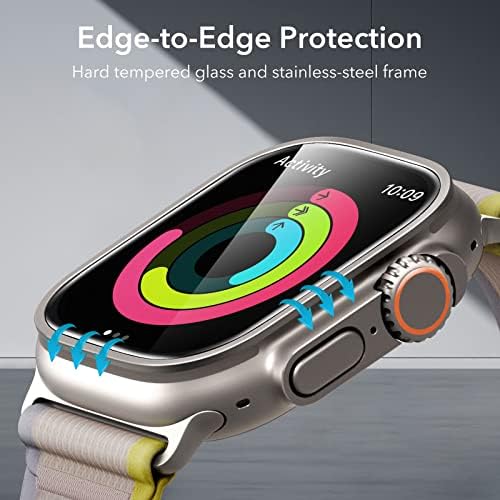 ESR Armorit zaštitnik zaslona za Apple Watch Ultra + ESR prijenosni punjač za Apple Watch