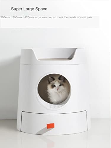 SLATIOM multifunkcionalna kutija za otpatke za mačke s lopatom, ladica za jastuke, kutija za otpatke