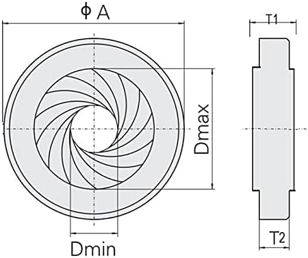 Oprema za mikroskop 1-12 mm podesivi kondenzator dijafragme irisa za mikroskop sočiva kamere, sa M4 navojem