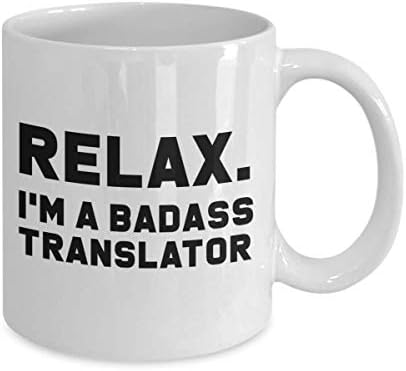 badass Translator, poklon za Prevodioca, poklon Prevodilac, smiješni poklon prevodioca, šolja