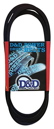 D & D Powerdrive A60 / 4L620 V pojas, A / 4L, guma, 1/2 x 62 OC