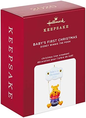 Hallmark ukras za uspomenu 2020. godine, prvi Božić bebe Disney Winnie The Pooh