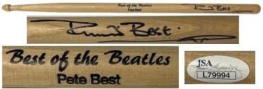 Pete Best potpisao Best Of The Beatles Drum Stick- L79994 - JSA Certified - bataci